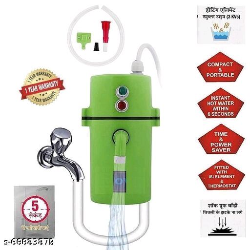 EcoHeat™ Portable Instant Geyser
